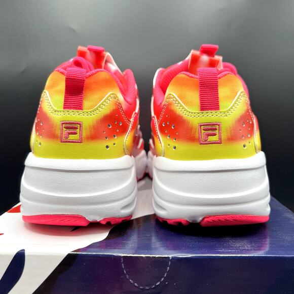 NEW Fila Ray Tracer Women’s Sneakers Pink Multi Size 7.5 5RM01666-785 - Picture 7 of 10